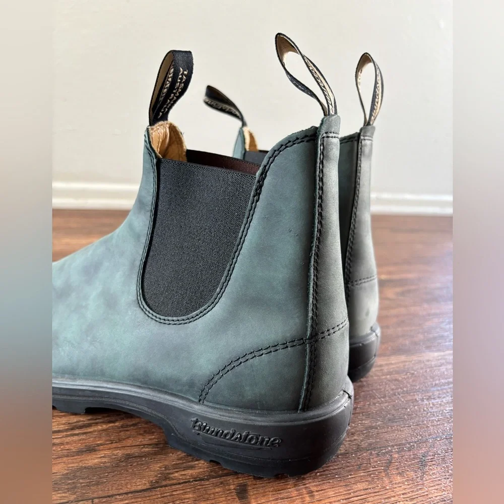 Blundstone Men's Rustic Black Chelsea Classic Boots - Picture 12 of 16